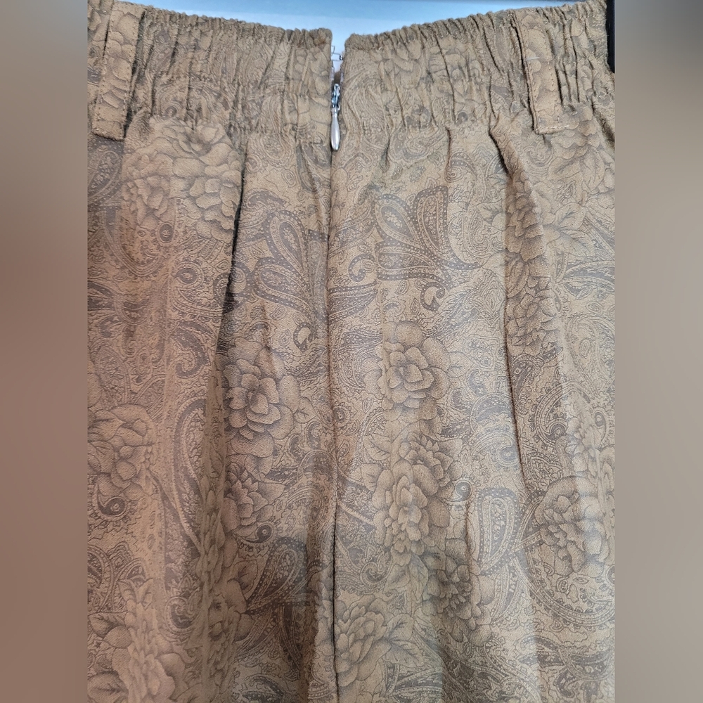 Rods Vintage Paisley Wide Leg Pant Medium - Picture 5 of 6